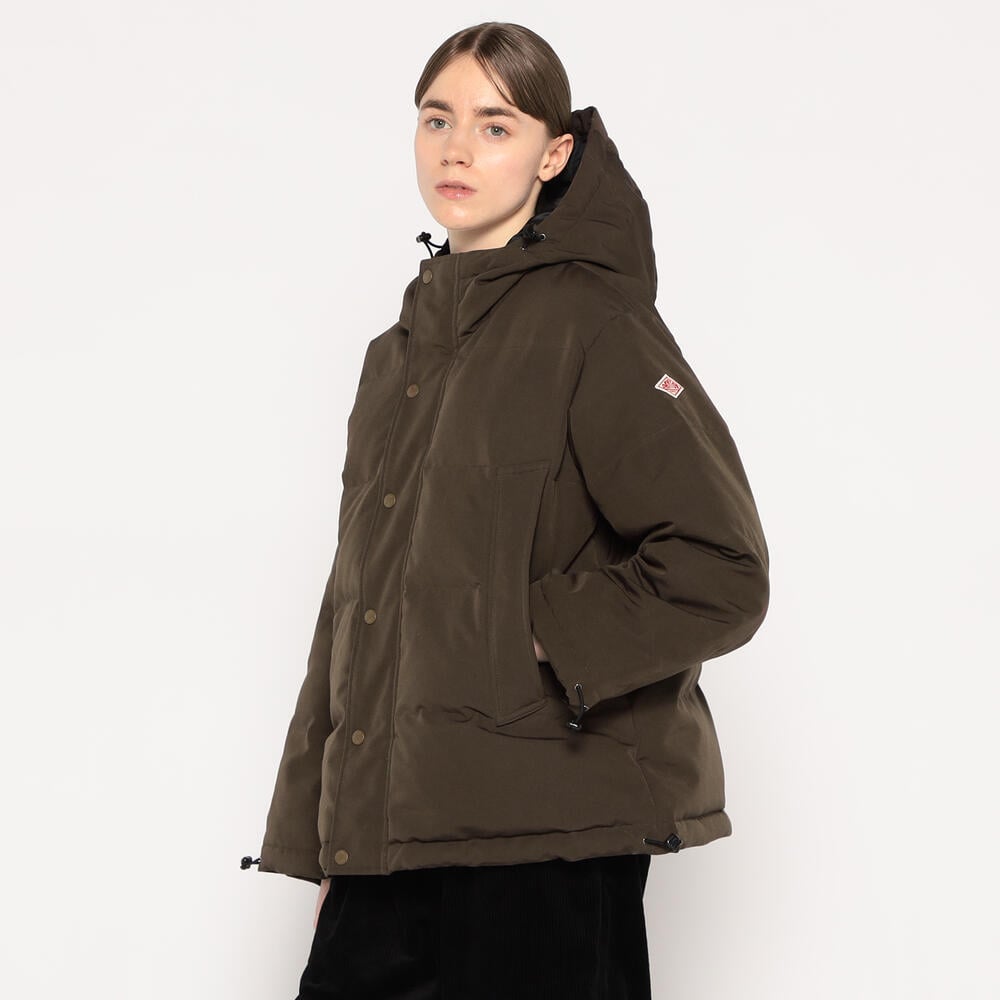 WOMEN'S BIG SILHOUETTE HOODED DOWN JACKET｜COAT｜DANTON(ダントン