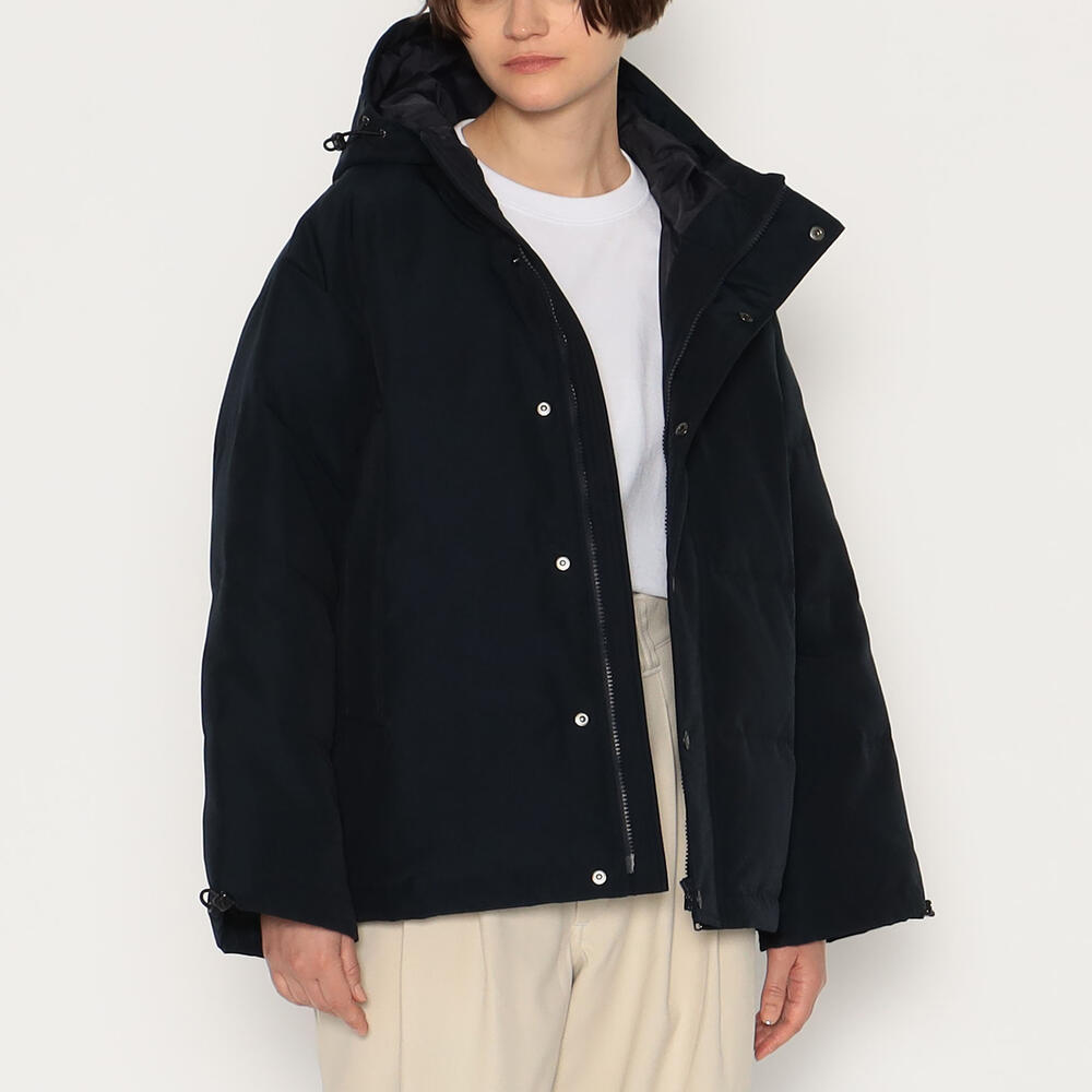 WOMEN'S BIG SILHOUETTE HOODED DOWN JACKET｜COAT｜DANTON(ダントン