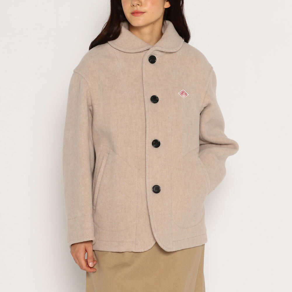 WOMEN'S WOOL PILE ROUND COLLAR JACKET｜JACKET｜DANTON(ダントン