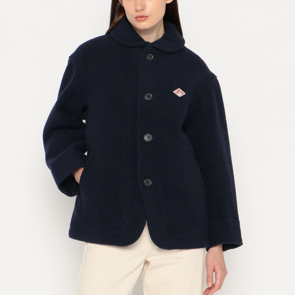 WOMEN'S WOOL PILE ROUND COLLAR JACKET｜JACKET｜DANTON(ダントン