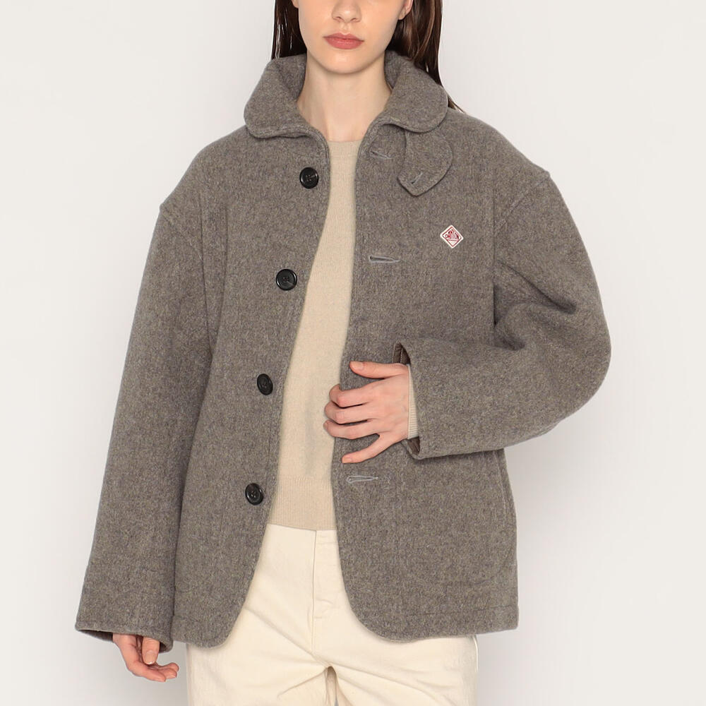 WOMEN'S WOOL PILE ROUND COLLAR JACKET｜JACKET｜DANTON(ダントン