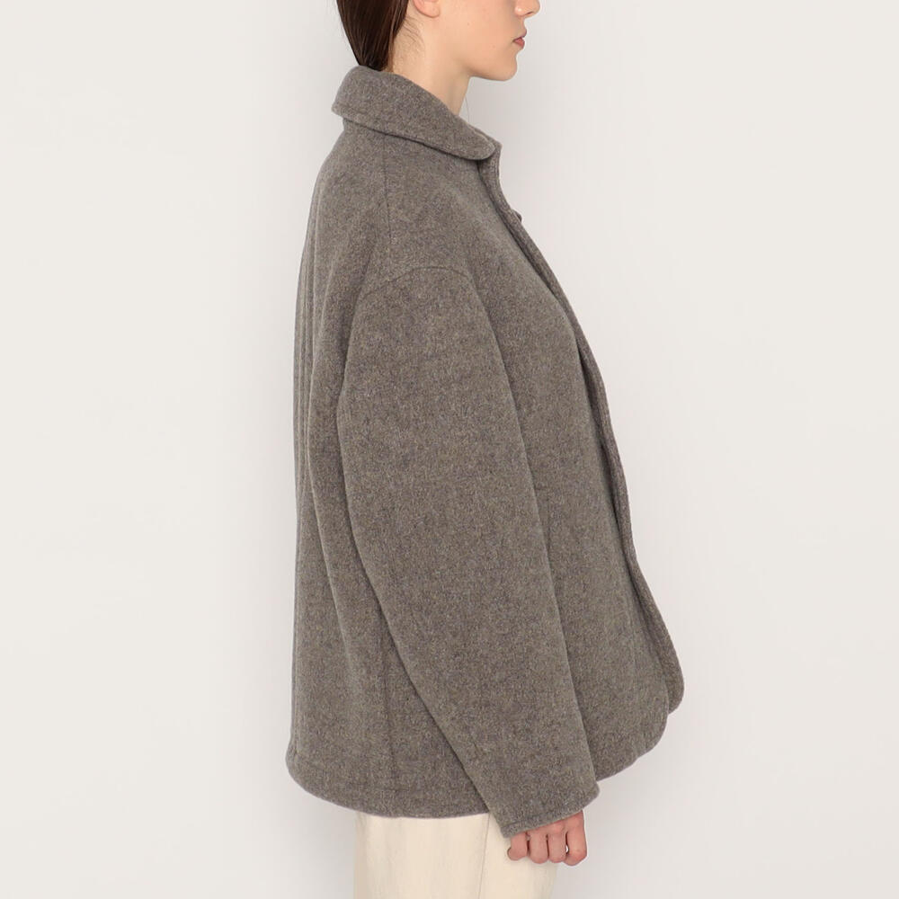 WOMEN'S WOOL PILE ROUND COLLAR JACKET｜JACKET｜DANTON(ダントン