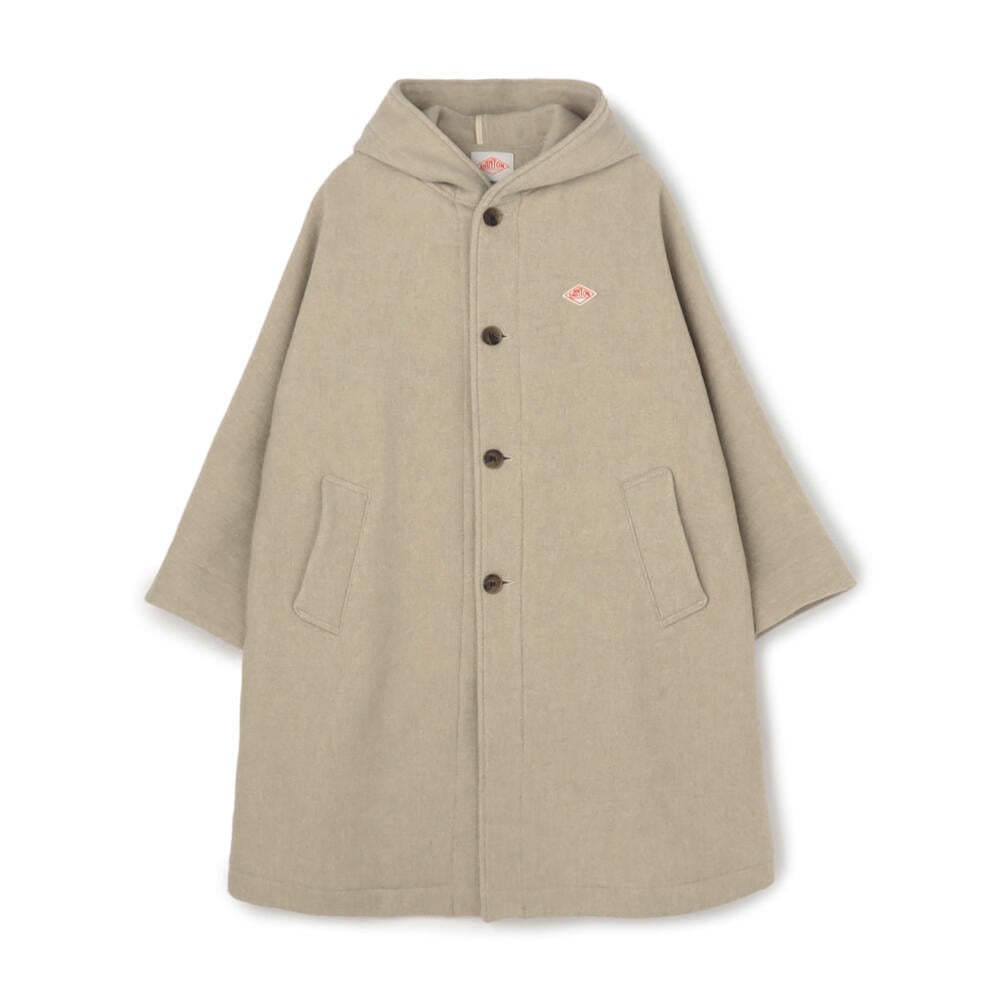 WOMEN'S WOOL LIGHT PILE HOODED COAT｜COAT｜DANTON(ダントン