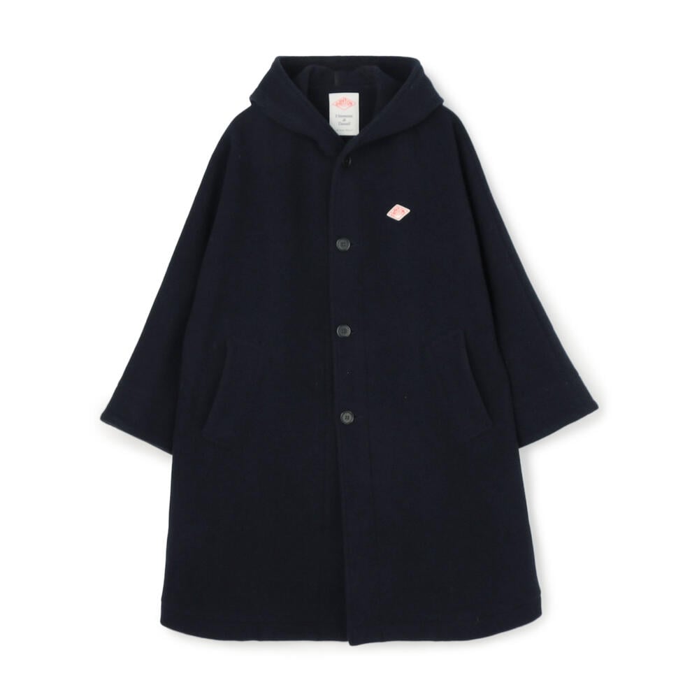 WOMEN'S WOOL LIGHT PILE HOODED COAT｜COAT｜DANTON(ダントン