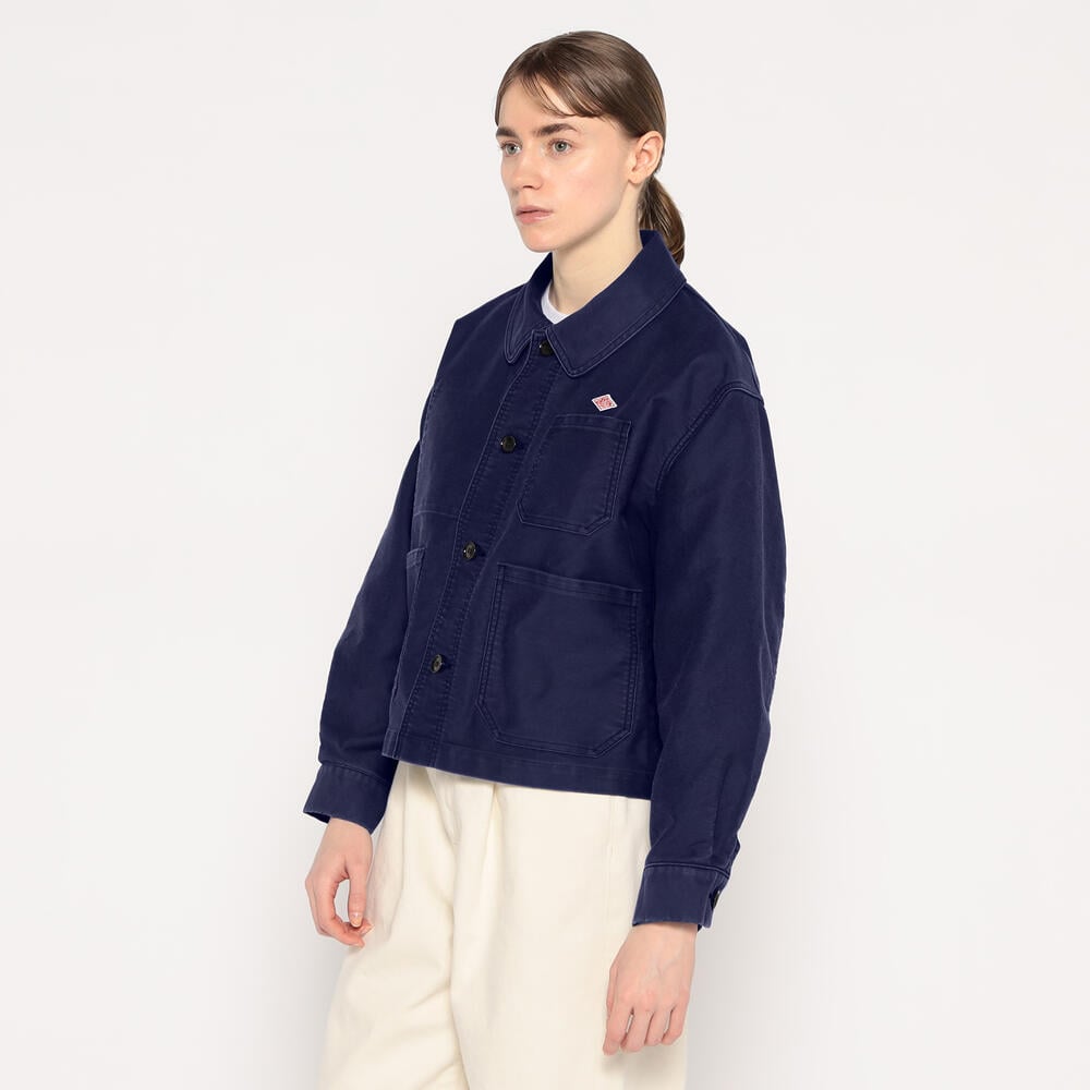 専用 DANTON moleskin coverall work jacket DANTON/MOLESKIN WIDE COVERALL JACKET｜Daytona Park(FREAK'S