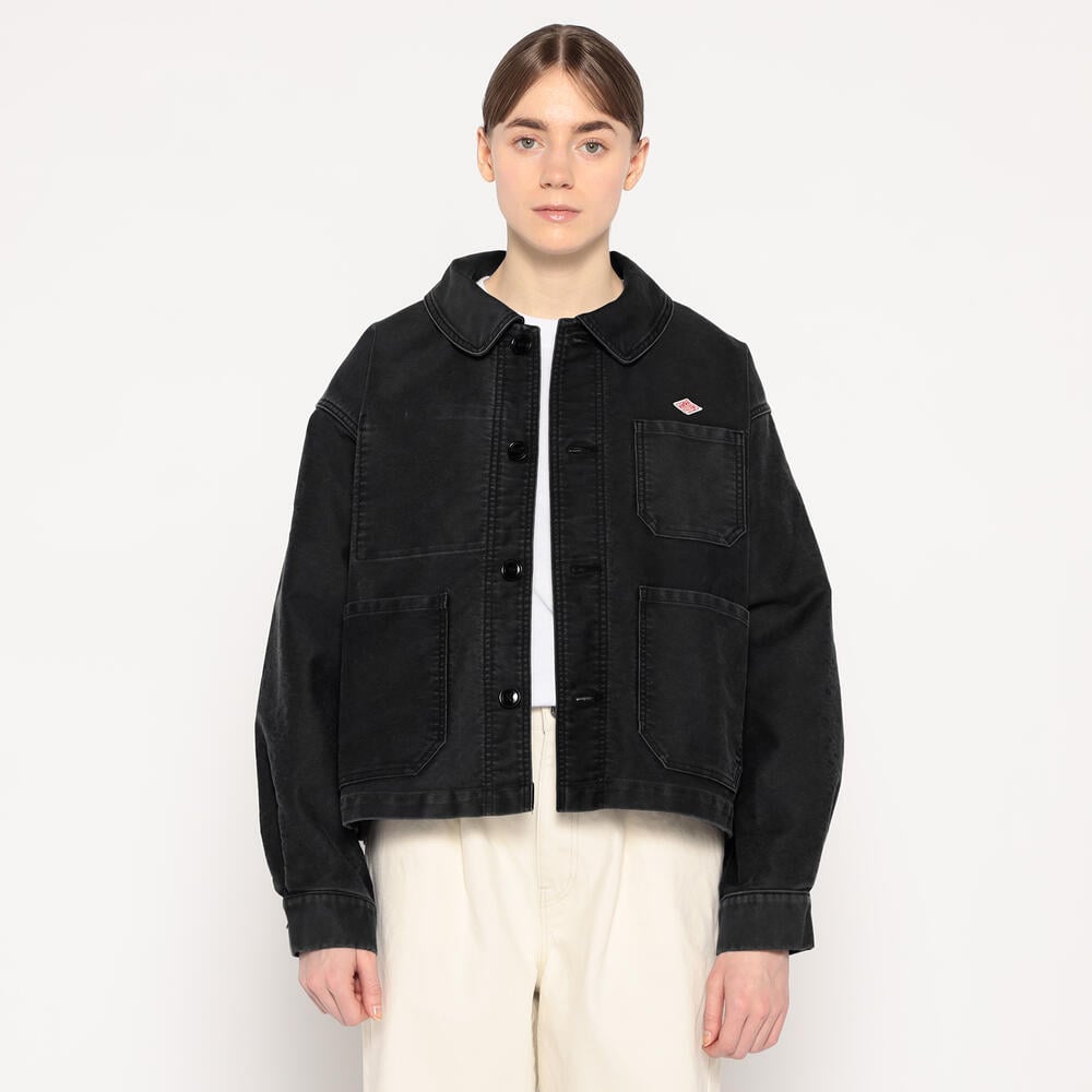 専用 DANTON moleskin coverall work jacket WOMEN'S MOLESKIN WIDE COVERALL JACKET｜JACKET｜DANTON