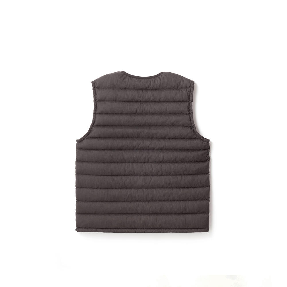 DANTON ダントンWOMEN'S HOODED DOWN VEST WOMEN'S NYLON TAFFETA WHITE GOOSE INNER DOWN VEST｜VEST