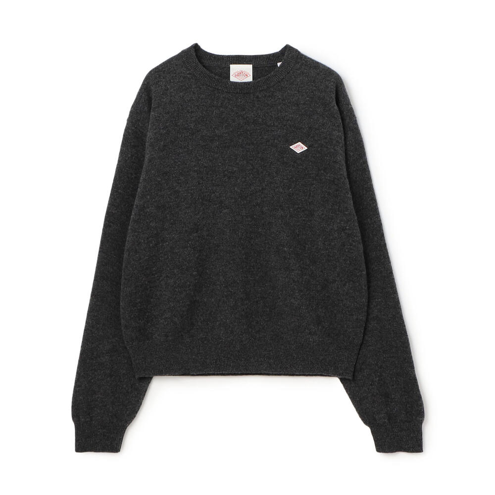 WOMEN'S LAMBSWOOL CREW NECK KNIT PULLOVER｜KNIT｜DANTON(ダントン