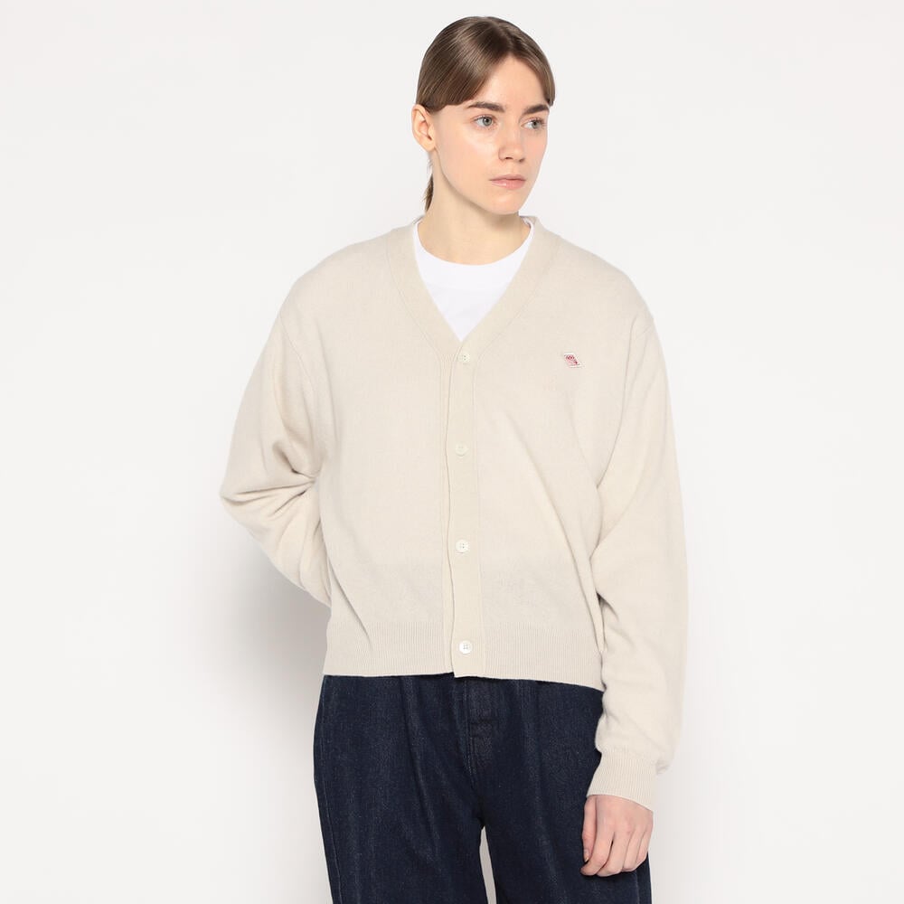 WOMEN'S LAMBSWOOL V-NECK KNIT CARDIGAN｜KNIT｜DANTON
