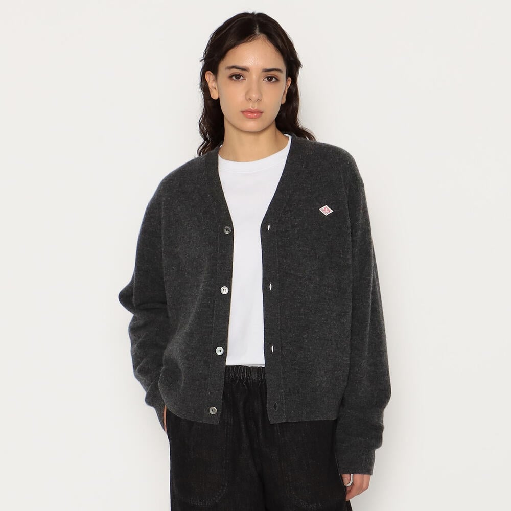 WOMEN'S LAMBSWOOL V-NECK KNIT CARDIGAN｜KNIT｜DANTON(ダントン