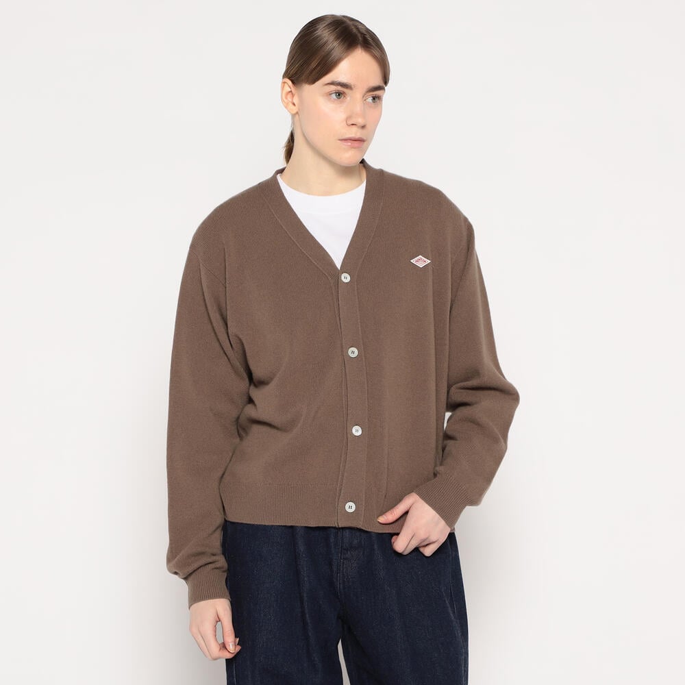 WOMEN'S LAMBSWOOL V-NECK KNIT CARDIGAN｜KNIT｜DANTON(ダントン