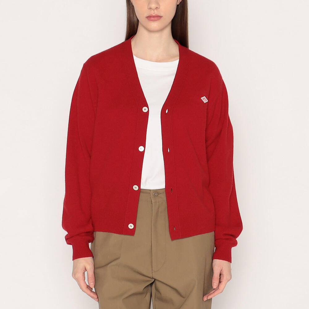 WOMEN'S LAMBSWOOL V-NECK KNIT CARDIGAN｜KNIT｜DANTON(ダントン