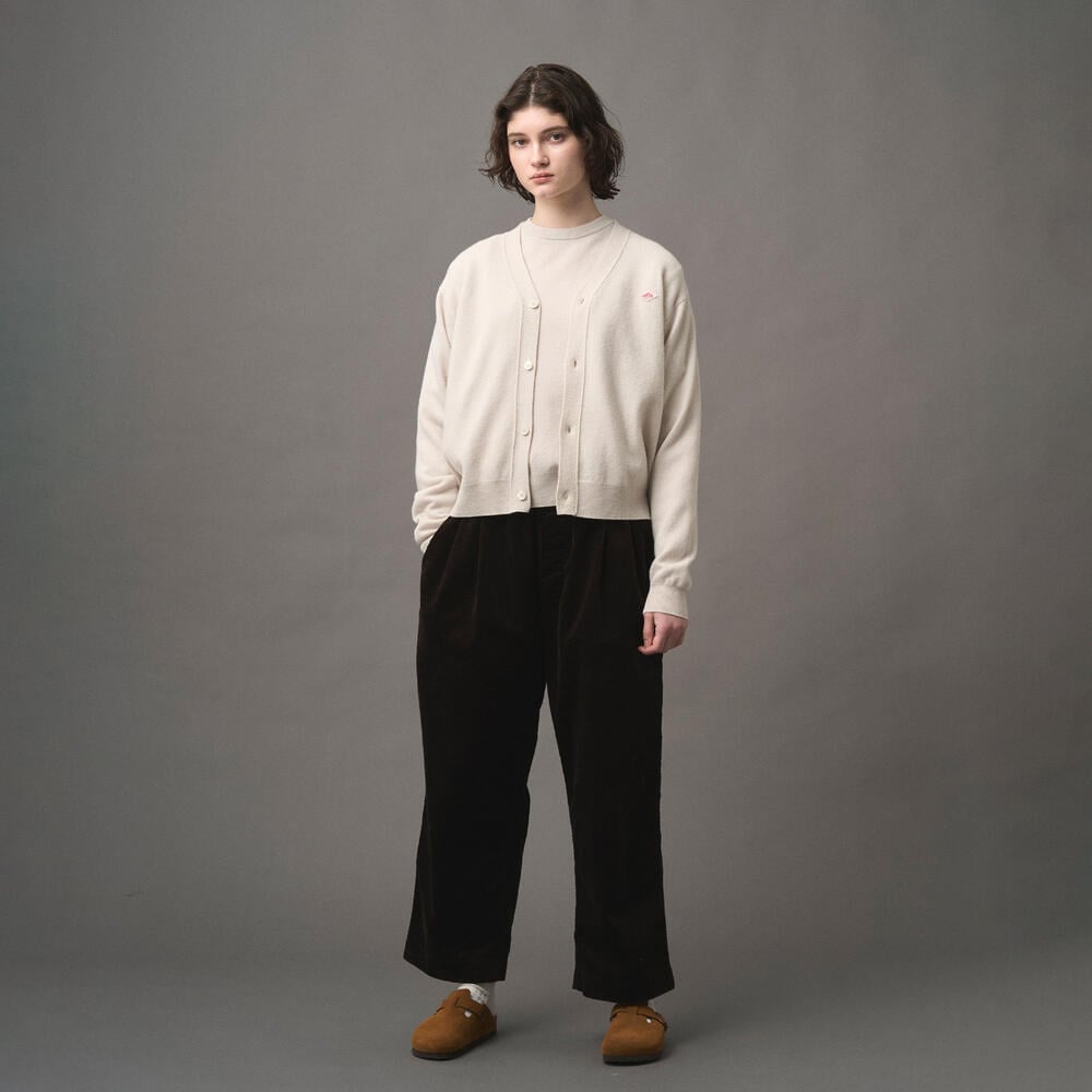 WOMEN'S LAMBSWOOL V-NECK KNIT CARDIGAN｜KNIT｜DANTON(ダントン