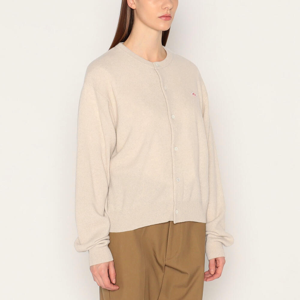 WOMEN'S LAMBSWOOL CREW NECK KNIT CARDIGAN｜KNIT｜DANTON