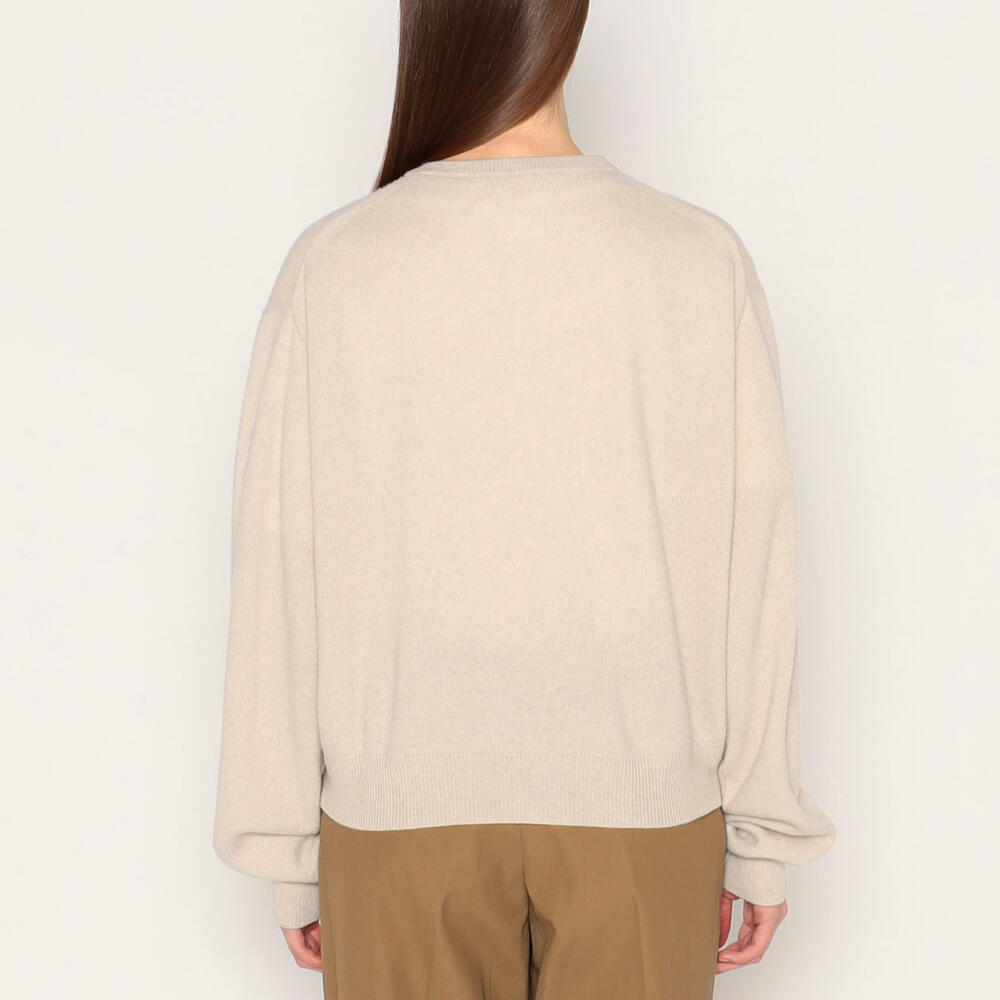 WOMEN'S LAMBSWOOL CREW NECK KNIT CARDIGAN｜KNIT｜DANTON