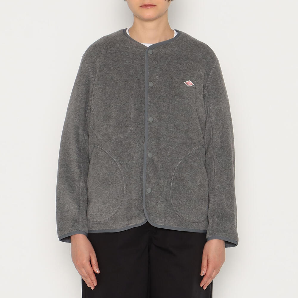 ジャケット・アウター DANTON WOMEN'S FLEECE COLLARLESS COAT WOMEN'S DENIM COLLARLESS JACKET｜JACKET｜DANTON(ダントン