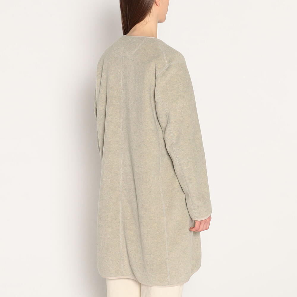 ジャケット・アウター DANTON WOMEN'S FLEECE COLLARLESS COAT WOMEN'S FLEECE COLLARLESS JACKET（その他トップス）｜DANTON