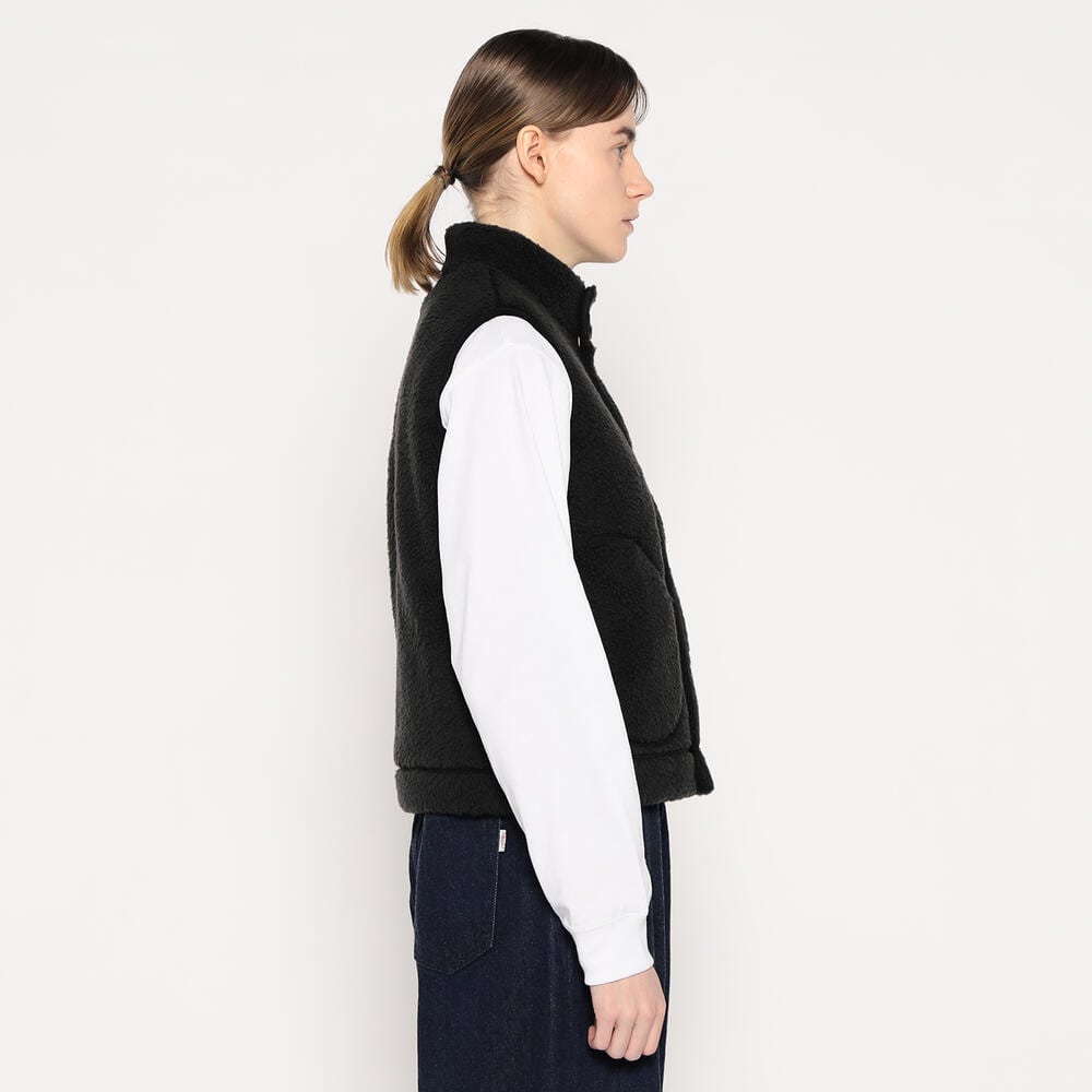 【DANTON】Mサイズ美品ボアベスト ダントン DANTON 美品 INSULATION LIGHT BOA HOODED VEST