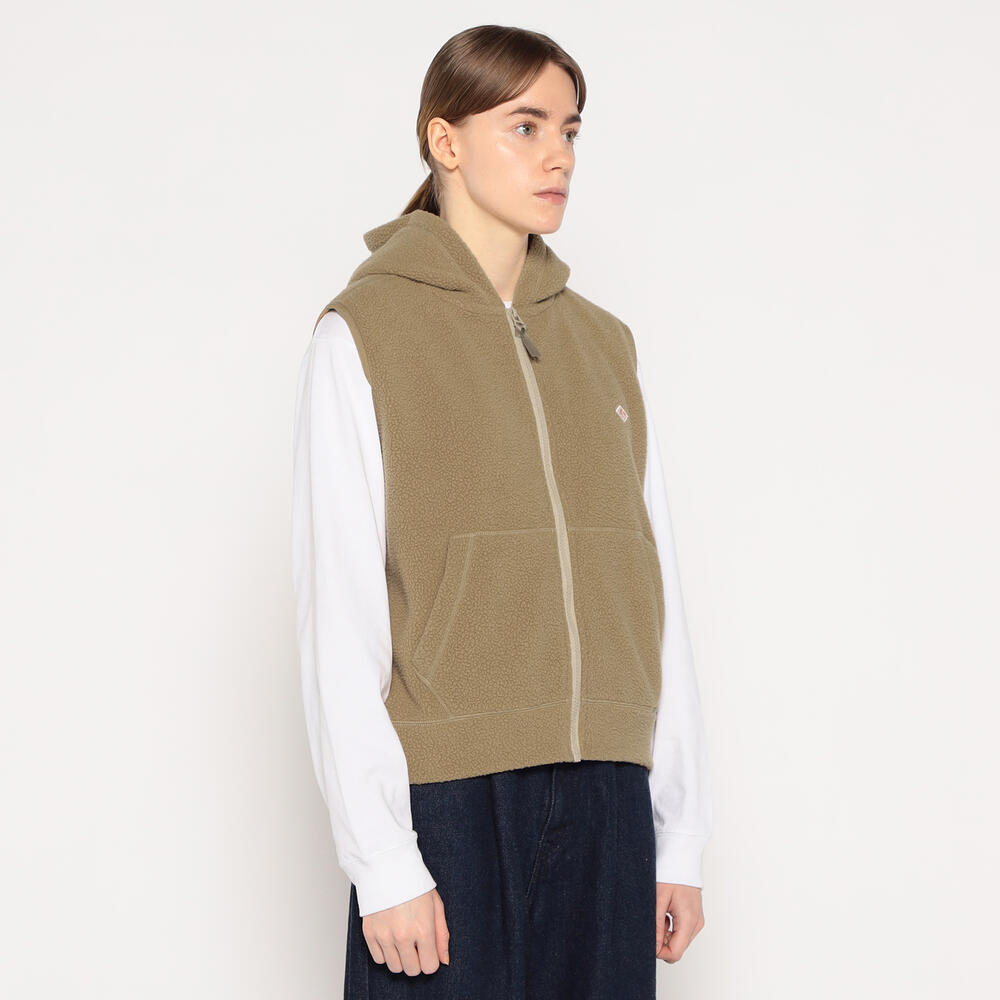 DANTON（ダントン）| INSULATION VEST WOMEN'S POLARTEC THERMAL PRO ZIP VEST｜CUT AND SEWN｜DANTON