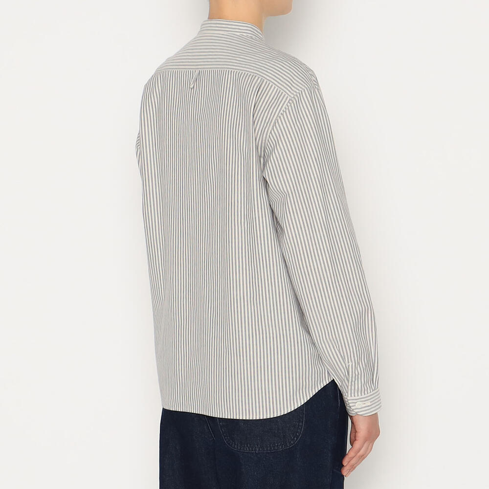 WOMEN'S OXFORD BAND COLLAR SHIRT PATTERN｜SHIRT｜DANTON