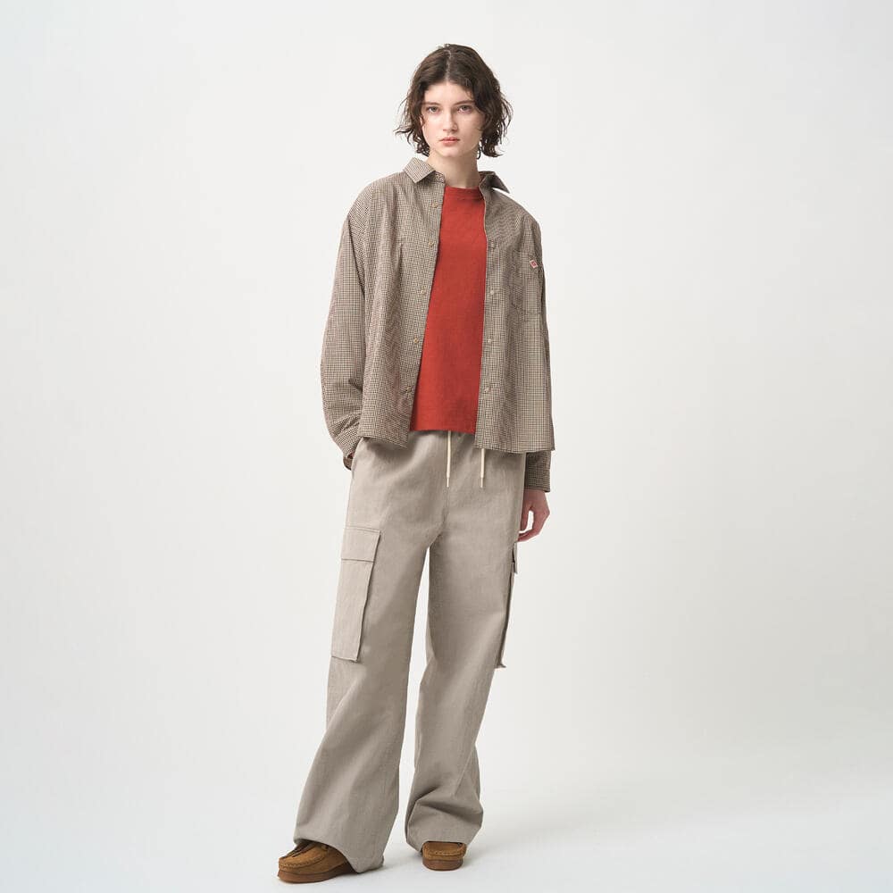 ［ゆーみん]DANTON WOMEN'S COTTON TWILL CLASSIC COLLAR SHIRT｜SHIRT｜DANTON