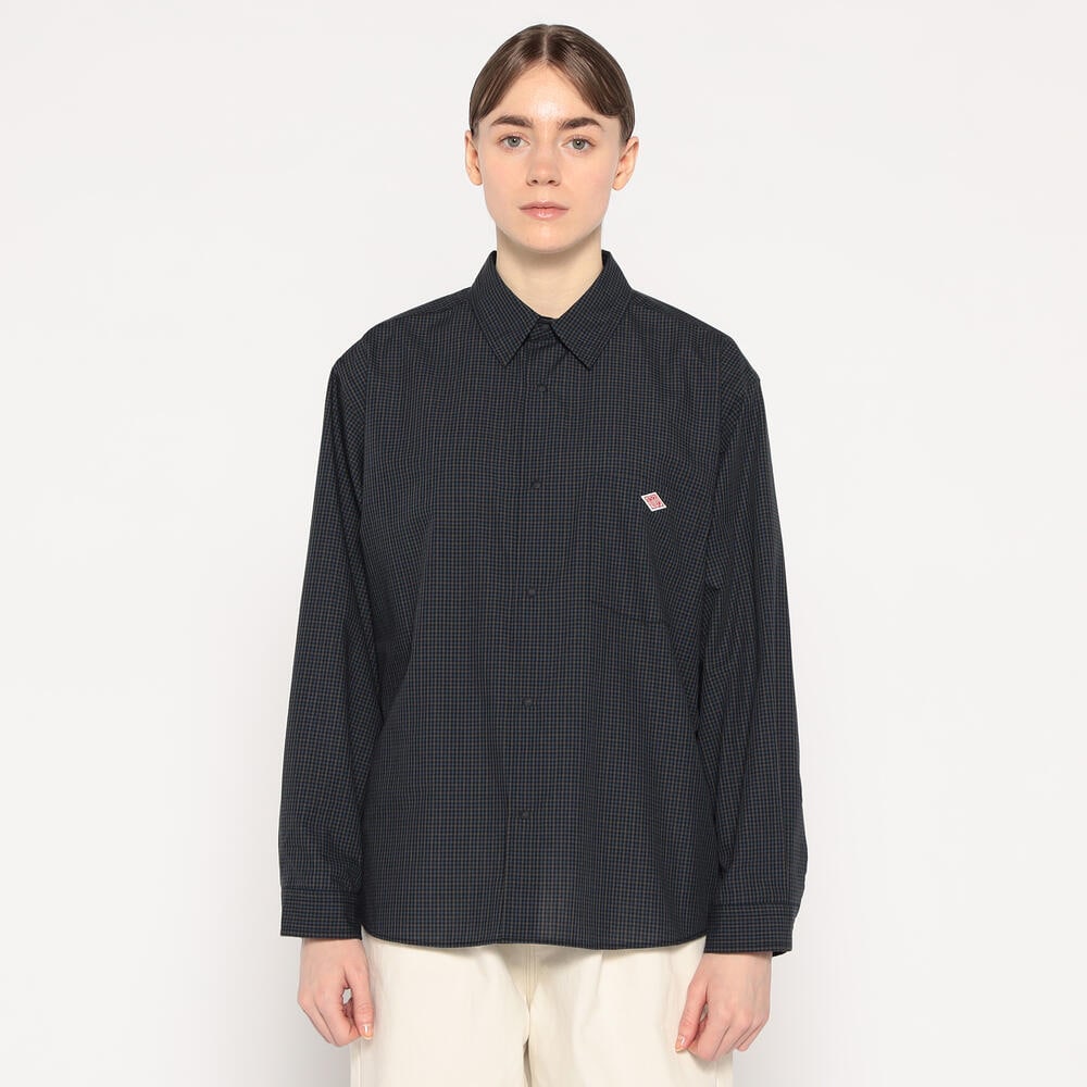 ［ゆーみん]DANTON WOMEN'S COTTON TWILL CLASSIC COLLAR SHIRT｜SHIRT｜DANTON