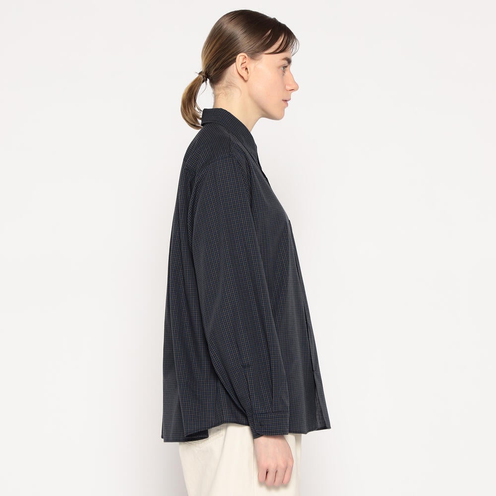 ［ゆーみん]DANTON WOMEN'S COTTON TWILL CLASSIC COLLAR SHIRT｜SHIRT｜DANTON