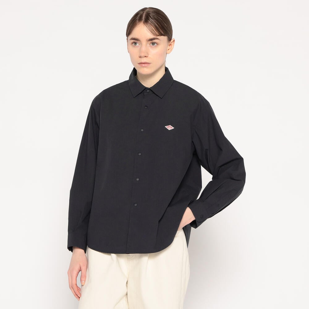 WOMEN'S COTTON TYPEWRITER WRINKLED SHIRT｜SHIRT｜DANTON(ダントン