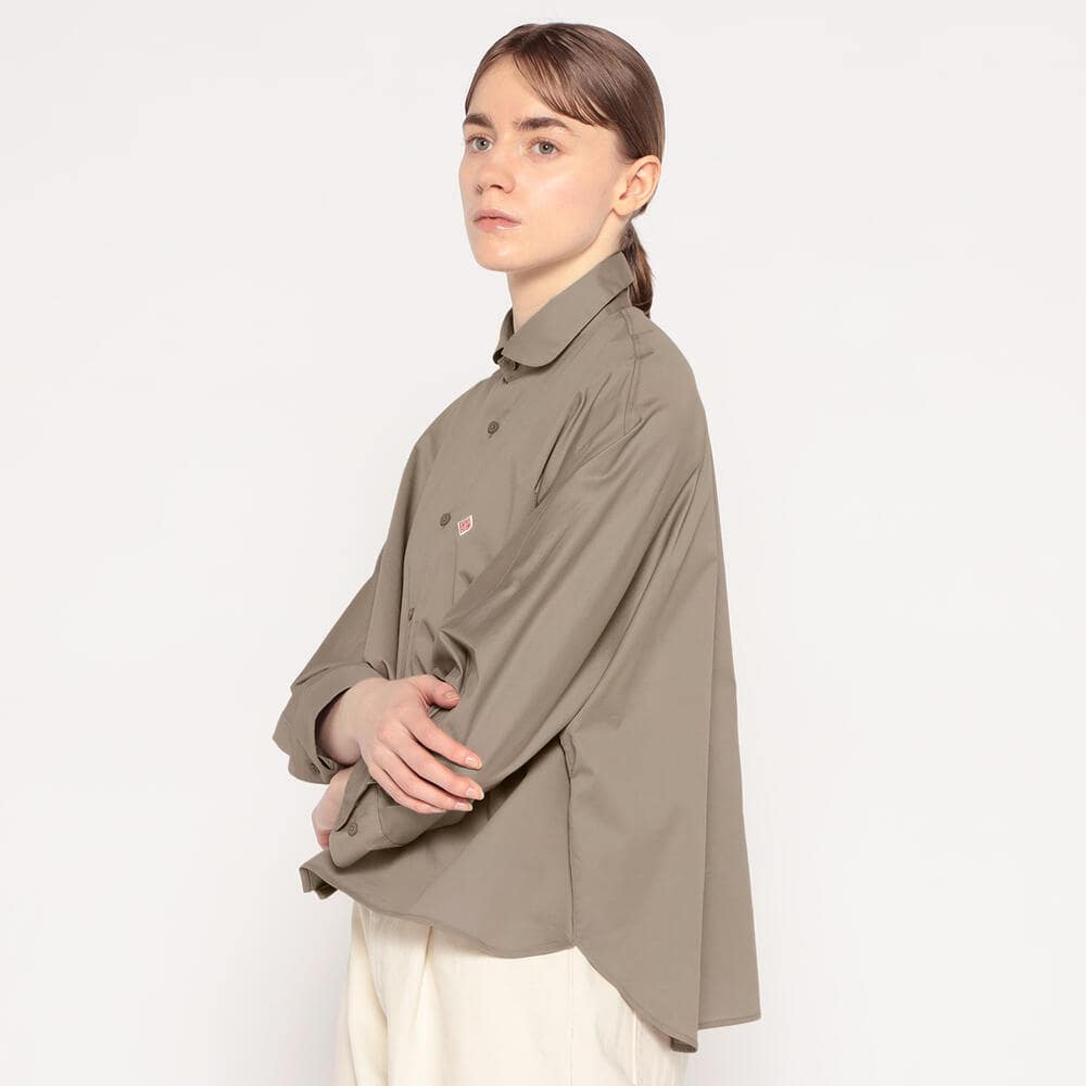 WOMEN'S HIGH COUNT TWILL DOLMAN SLEEVE SHIRT｜SHIRT｜DANTON