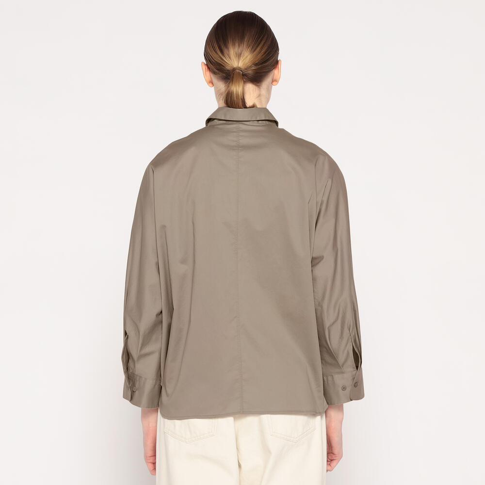 WOMEN'S HIGH COUNT TWILL DOLMAN SLEEVE SHIRT｜SHIRT｜DANTON