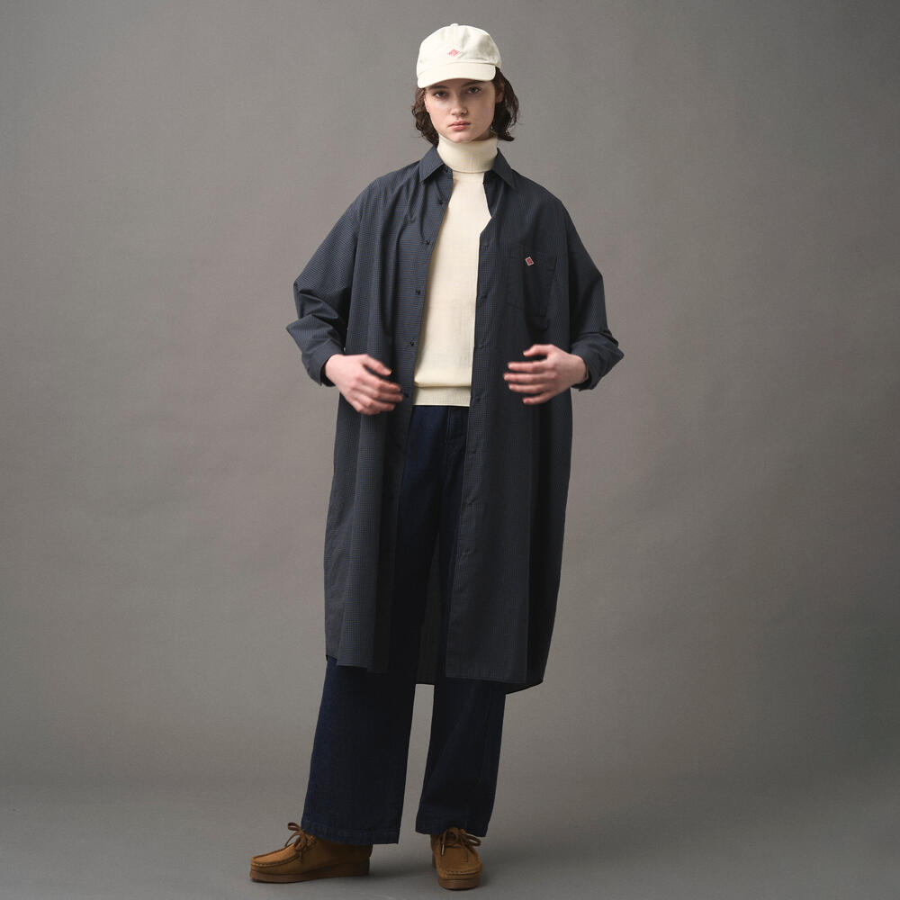 WOMEN'S JAPANESE DENIM TUCK STRAIGHT PANTS｜PANTS｜DANTON