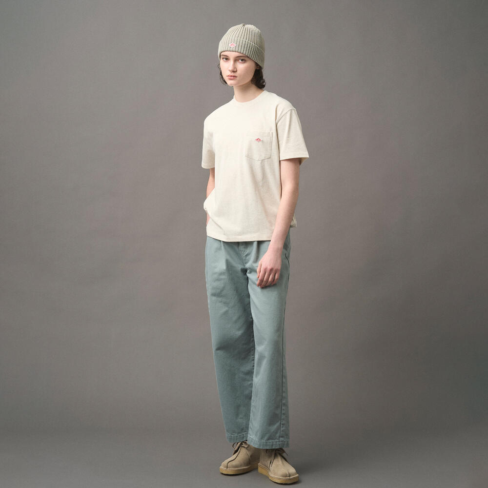 DANTON ✱ パンツ WOMEN'S COTTON DRILL TUCK STRAIGHT PANTS｜PANTS｜DANTON