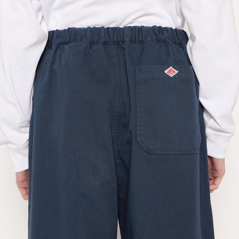 ダントン　パンツ WOMEN'S HEAVY TWILL 2TUCK EASY PANTS｜PANTS｜DANTON(ダントン
