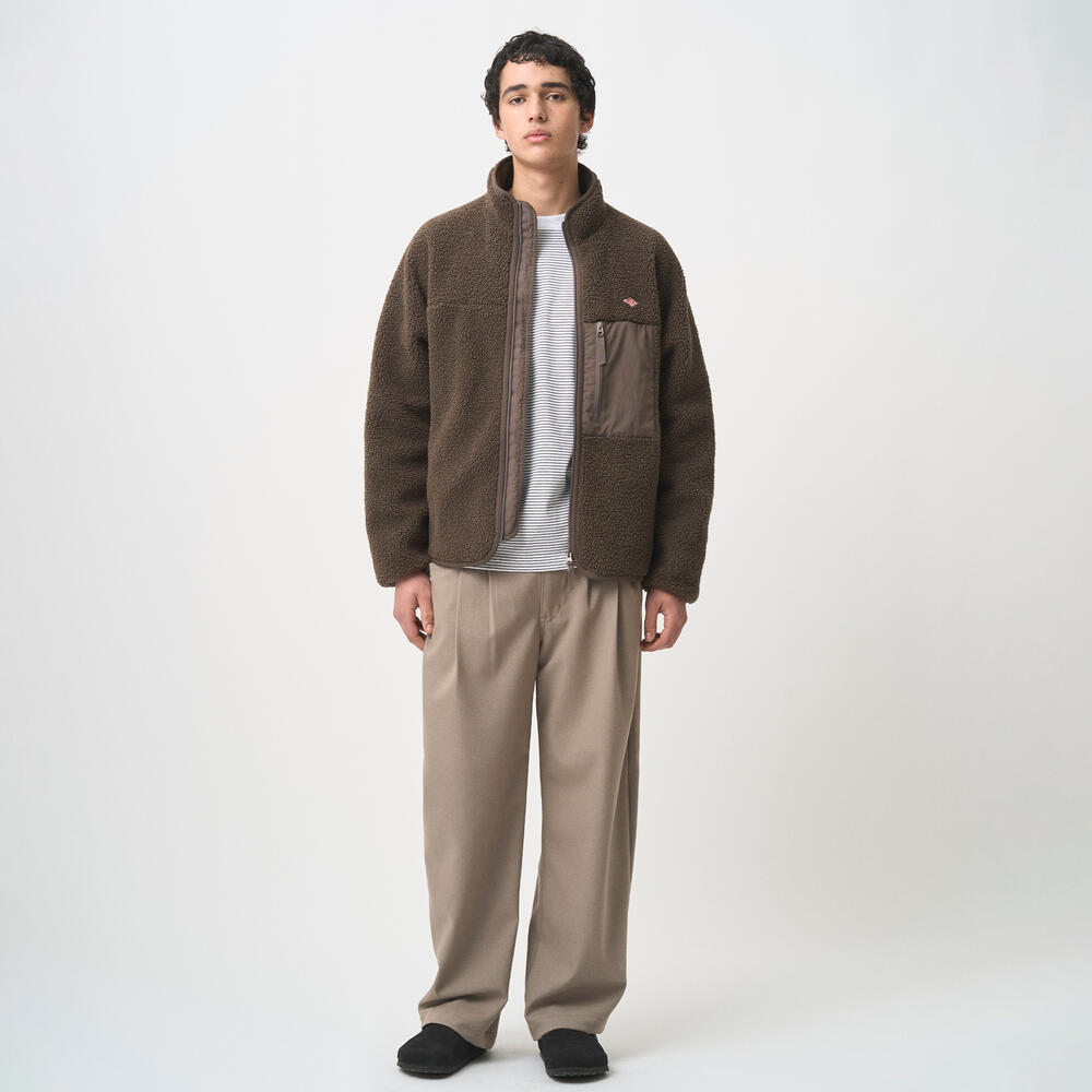 MEN'S INSULATION LIGHT BOA STAND COLLAR JACKET｜COAT｜DANTON