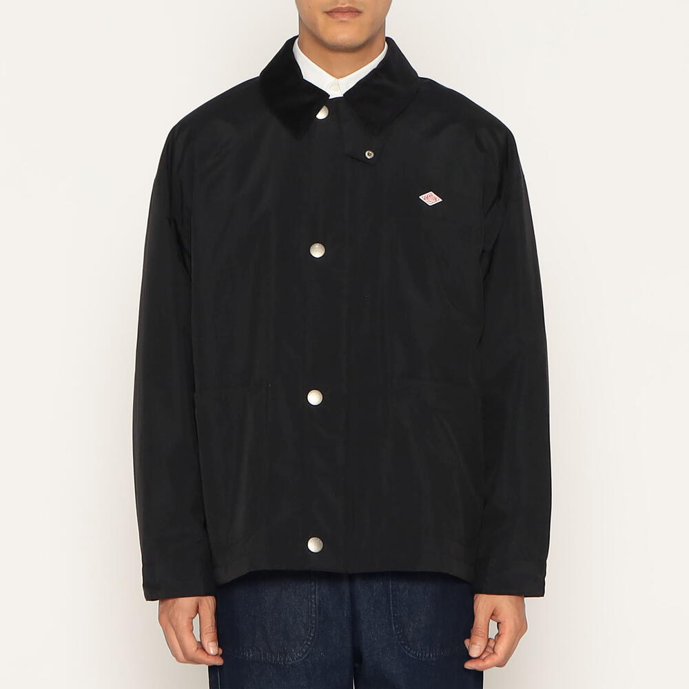 TK☆DANTON uniforme ワークジャケット　　　ブラック MEN'S NYLON TAFFETA WORK JACKET｜COAT｜DANTON(ダントン