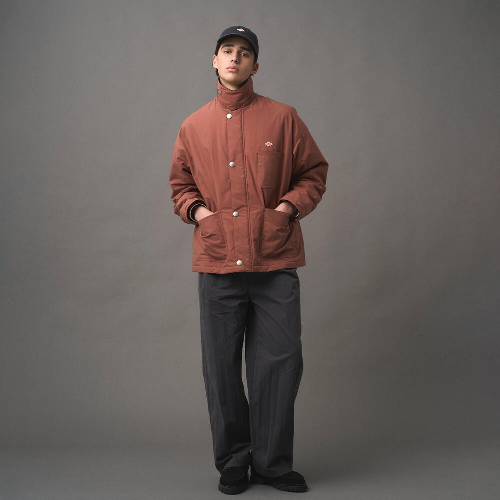 MEN'S NYLON TAFFETA WORK JACKET｜COAT｜DANTON(ダントン