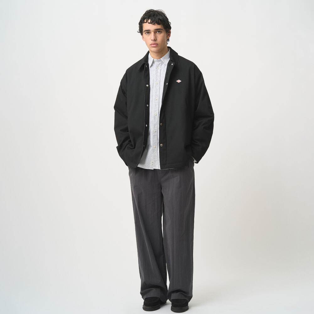 MEN'S WOOL LIKE INSULATION COACH JACKET｜COAT｜DANTON(ダントン