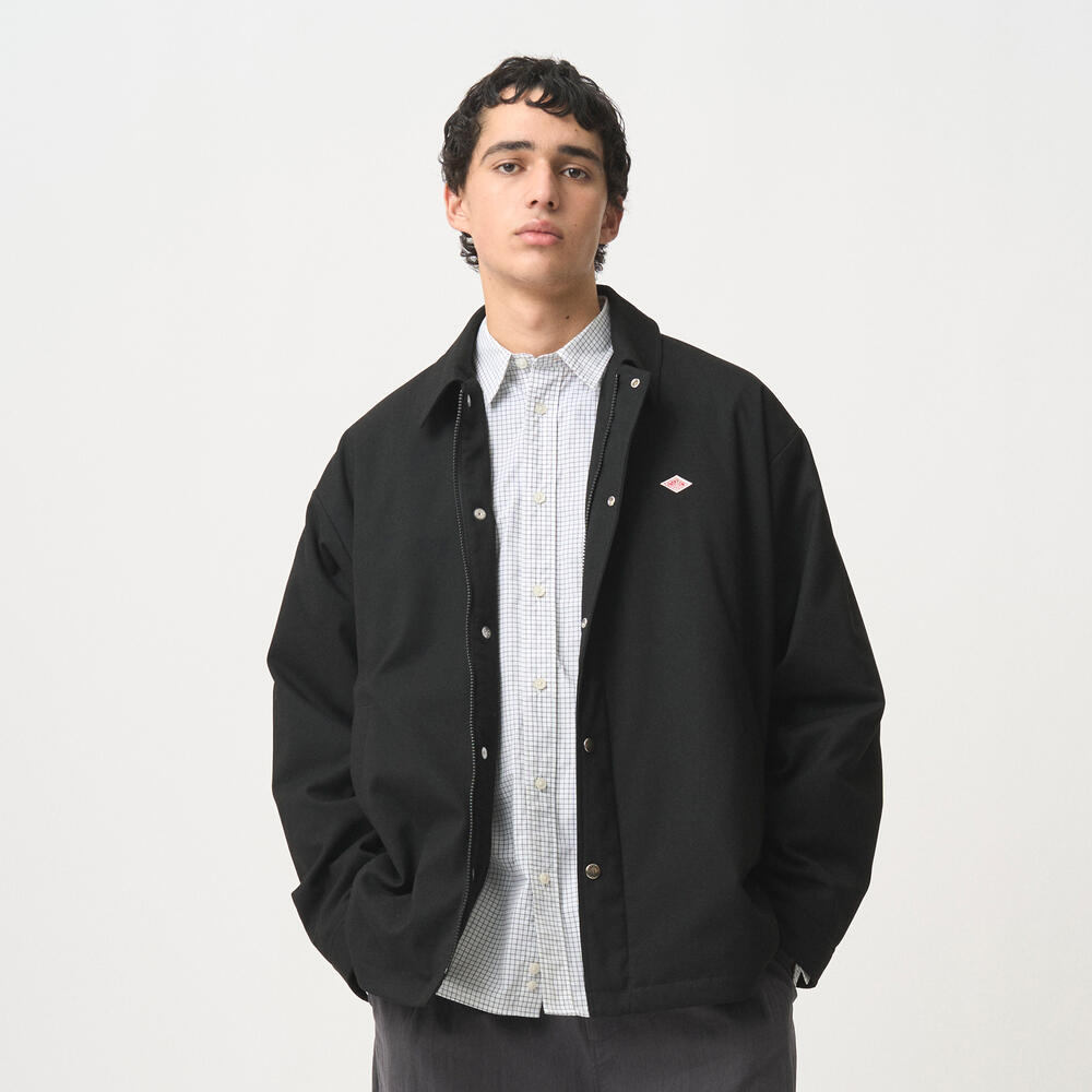 MEN'S WOOL LIKE INSULATION COACH JACKET｜COAT｜DANTON(ダントン