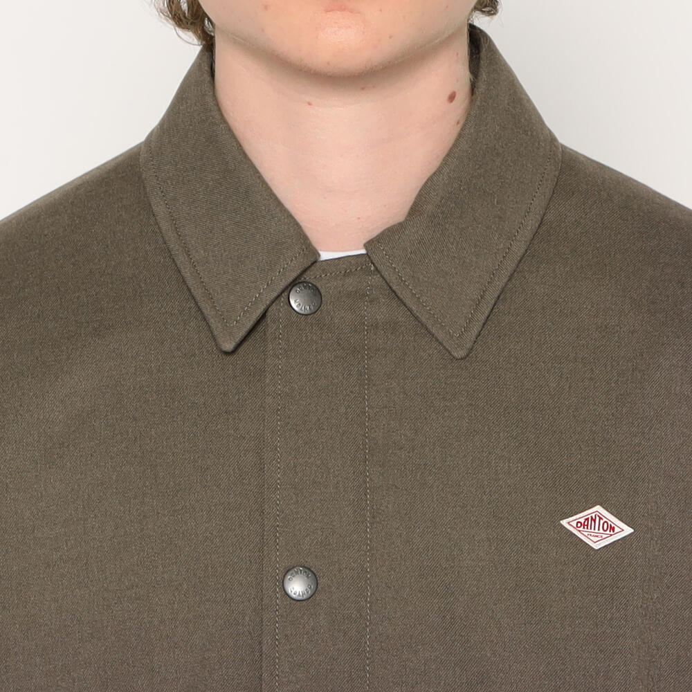 MEN'S WOOL LIKE INSULATION COACH JACKET｜COAT｜DANTON(ダントン