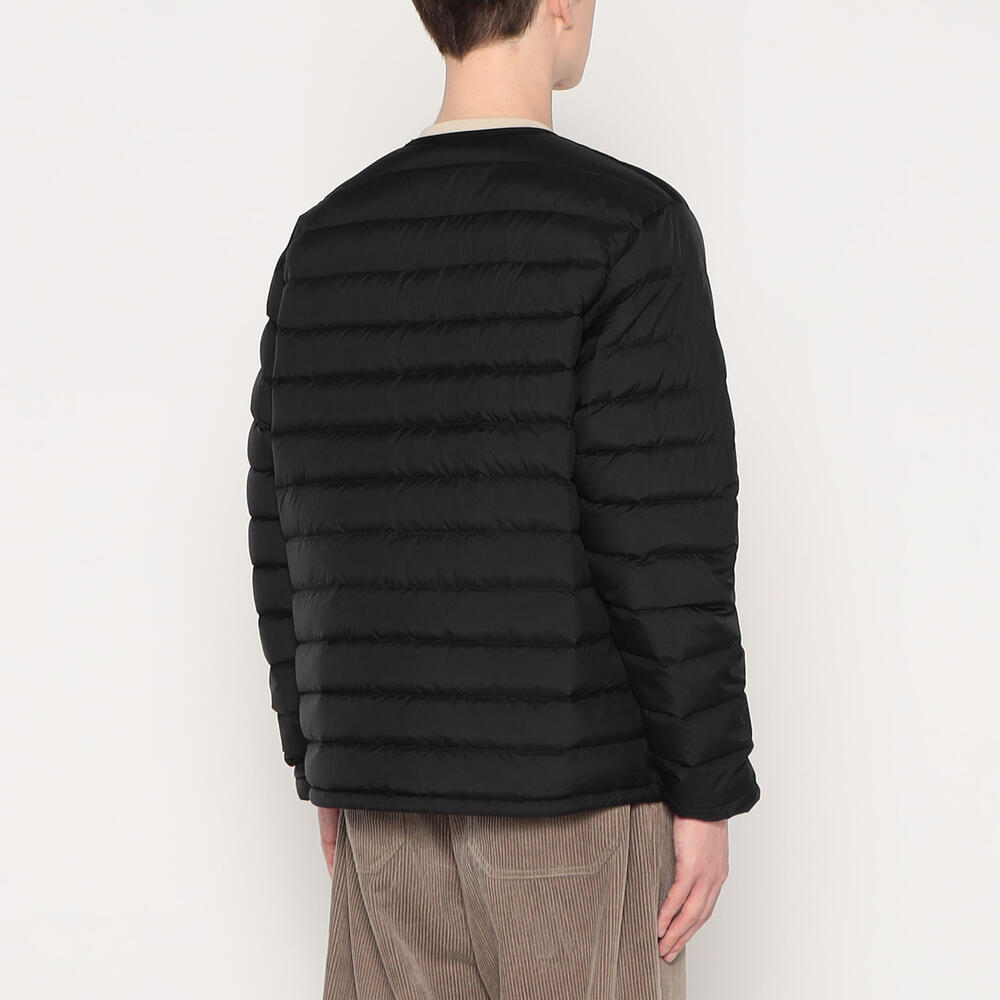 【新品】DANTON CREWNECK INNER DOWN JACKET Danton - Women's Inner Down Crewneck Jacket in Light Brown