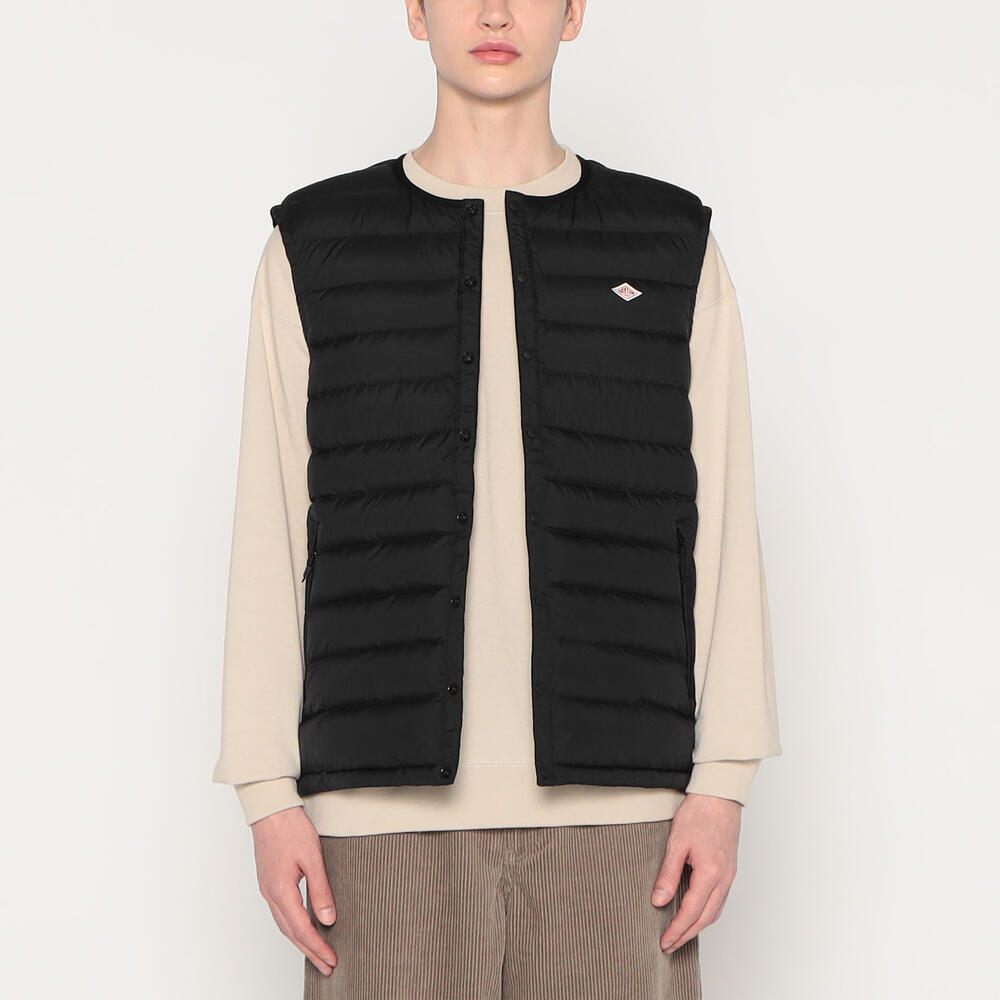 MEN'S CREWNECK INNER DOWN VEST｜VEST｜DANTON(ダントン