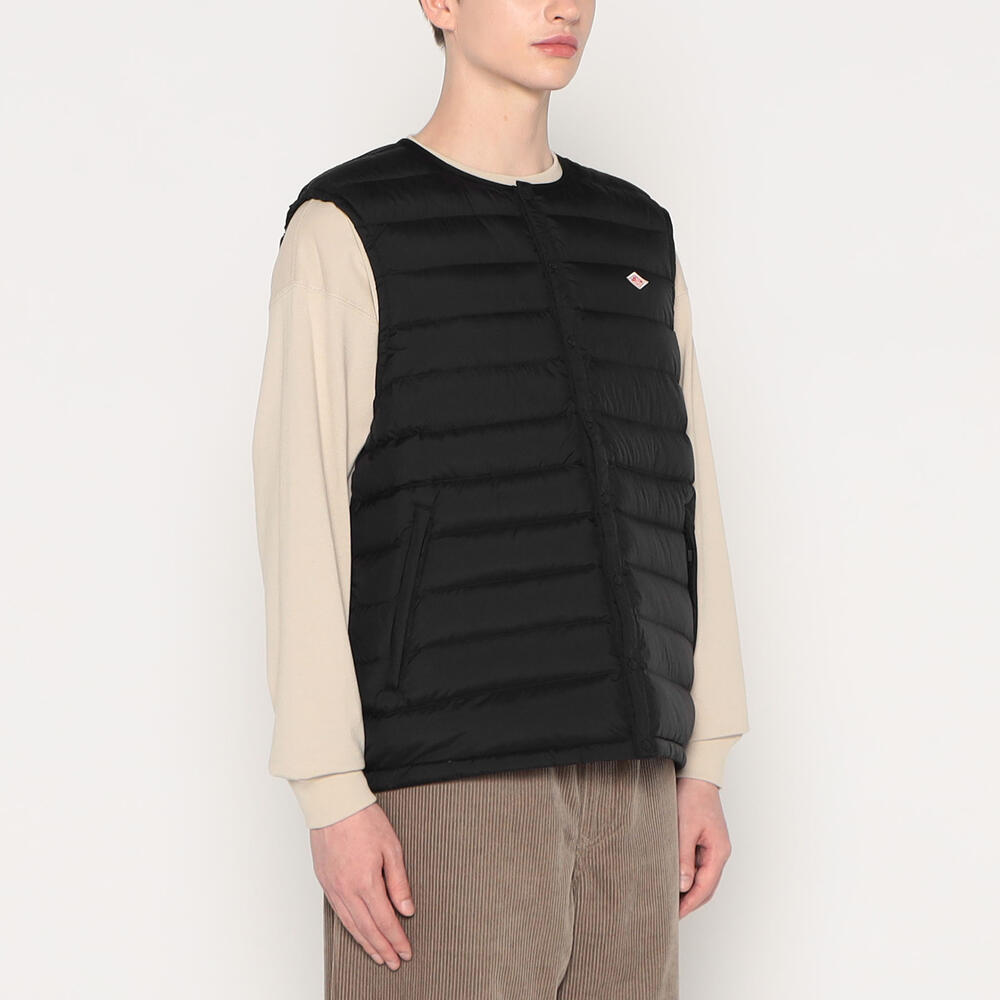DANTON / CREWNECK INNER DOWN VEST（M） DANTON WOMEN'S CREWNECK INNER DOWN VEST