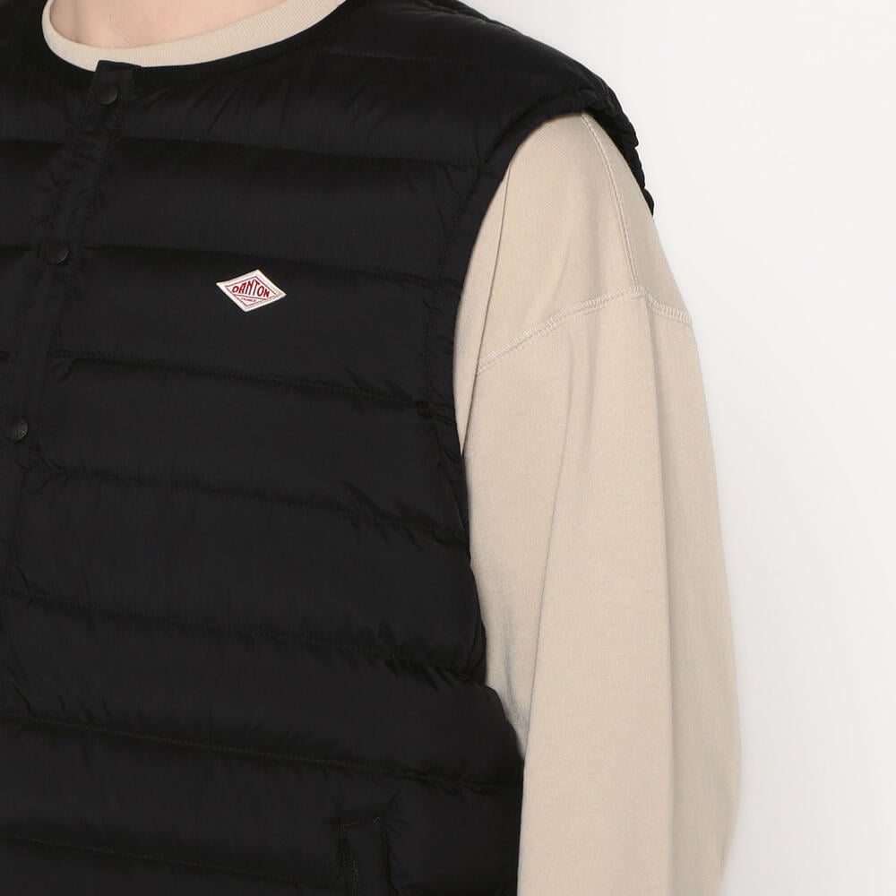 MEN'S CREWNECK INNER DOWN VEST｜VEST｜DANTON(ダントン