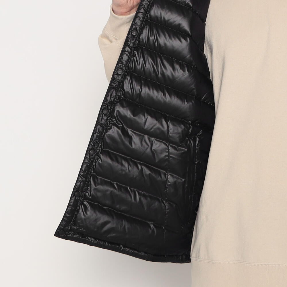 DANTON / CREWNECK INNER DOWN VEST（M） Danton - Inner Down Crewneck Vest in Olive – gravitypope