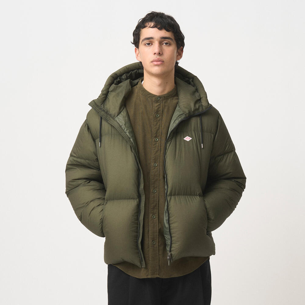 MEN'S MICRO RIPSTOP HIGH LOFT DOWN BLOUSON｜COAT｜DANTON(ダントン