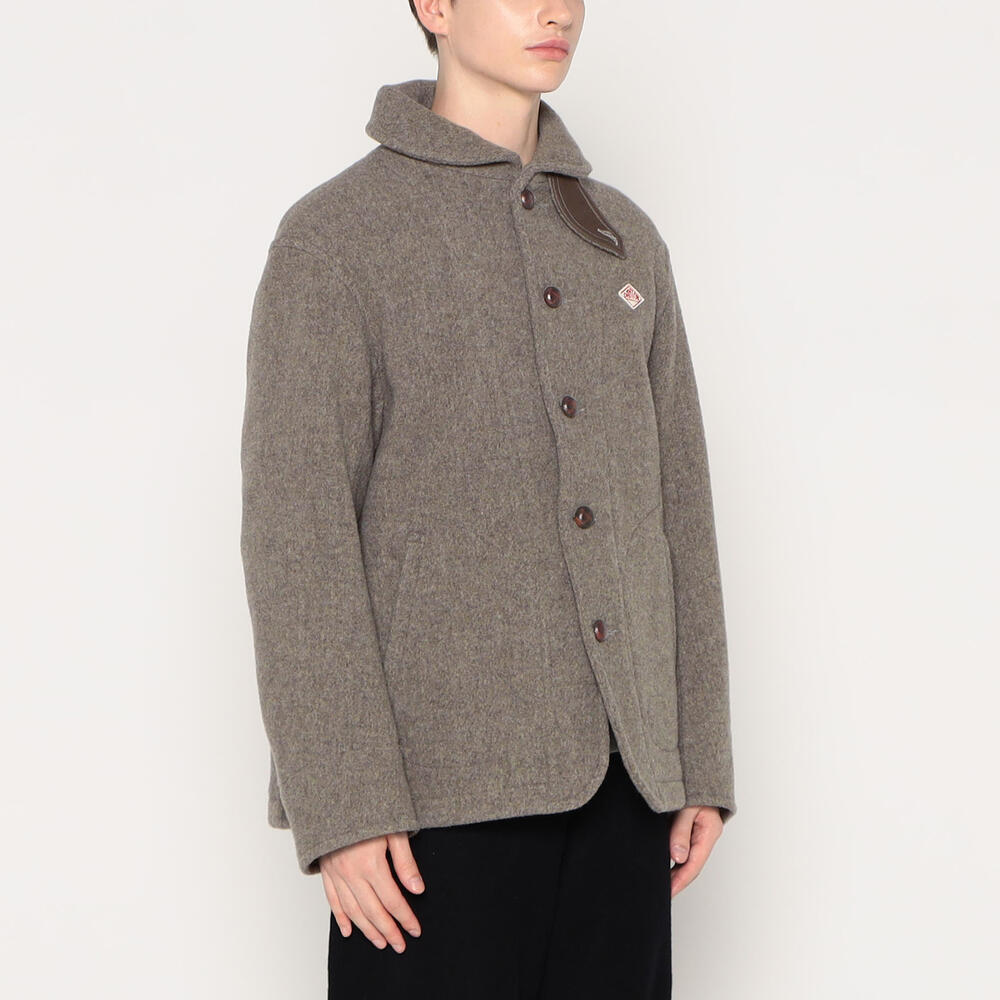 MEN'S WOOL PILE ROUND COLLAR JACKET｜JACKET｜DANTON(ダントン