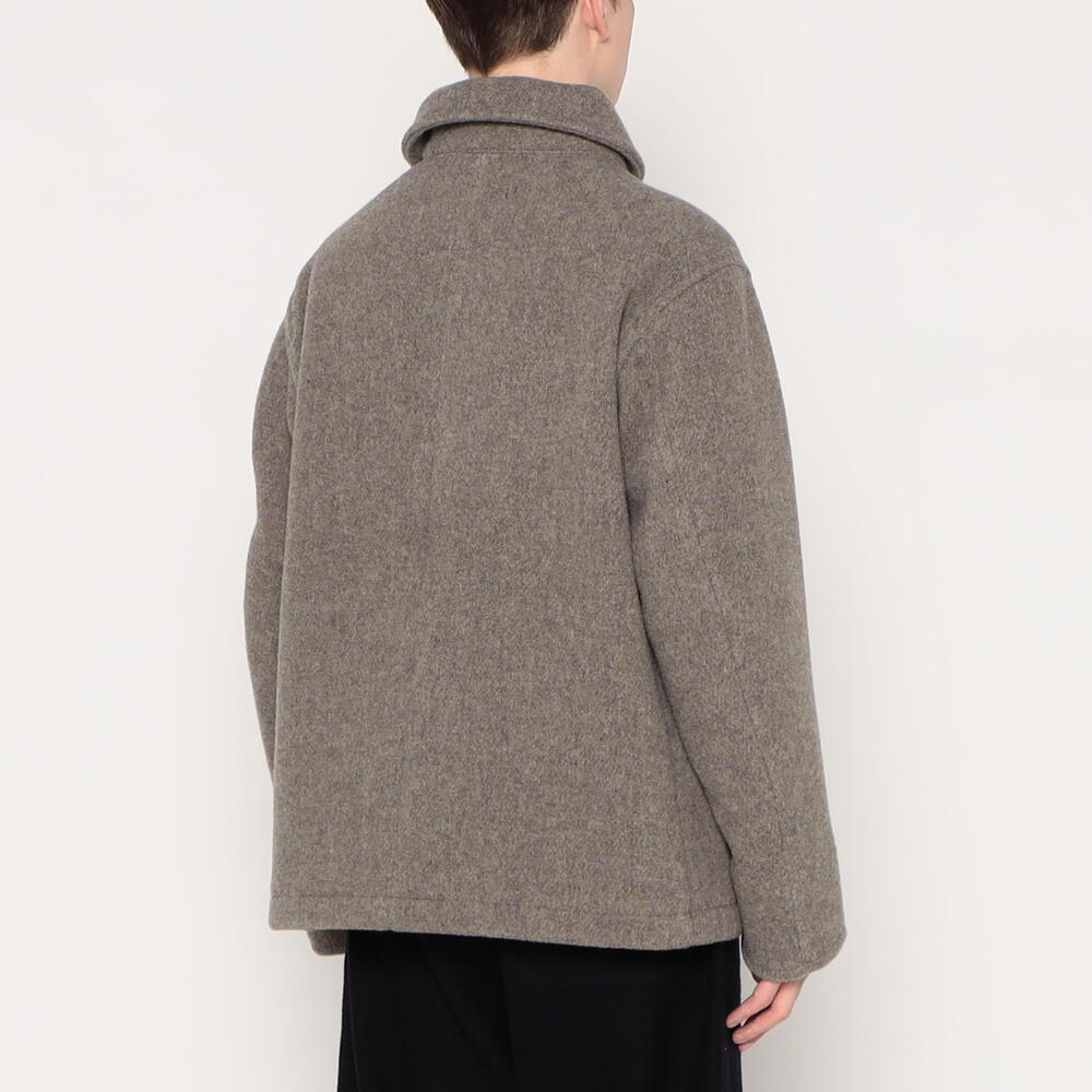 ダントン MEN'S WOOL PILE ROUND COLLAR JACKET DANTON MEN'S WOOL PILE ROUND COLLAR JACKET