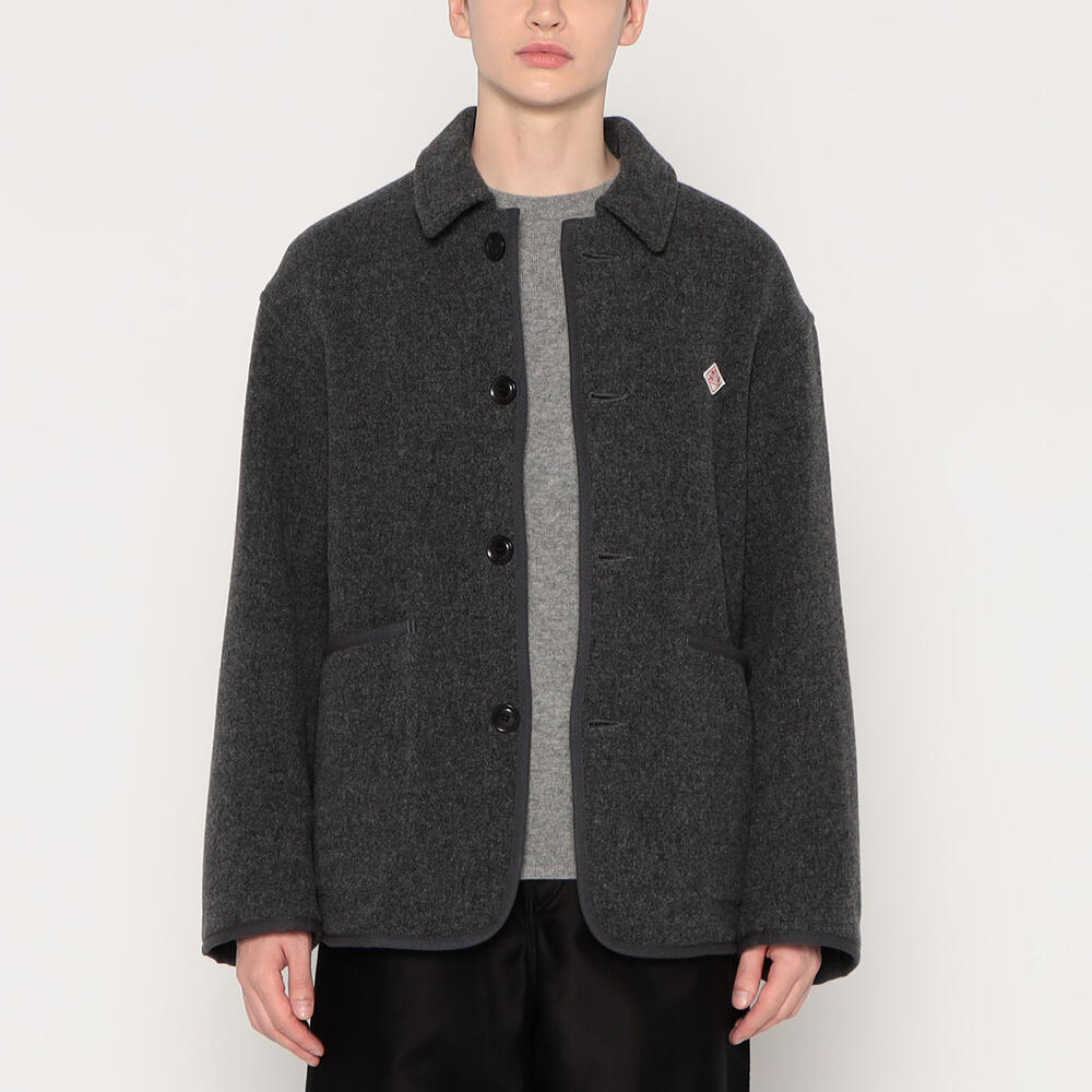 MEN'S WOOL LIGHT PILE COVERALLS JACKET｜JACKET｜DANTON(ダントン