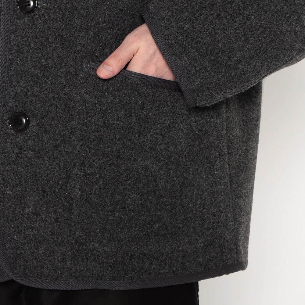 MEN'S WOOL LIGHT PILE COVERALLS JACKET｜JACKET｜DANTON(ダントン