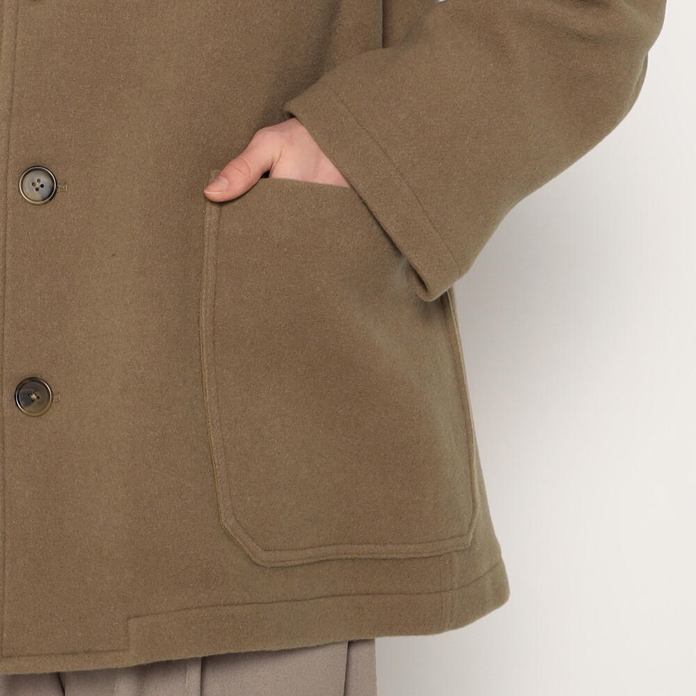 MEN'S WOOL MELTON WORK JACKET｜JACKET｜DANTON(ダントン)｜DANTON
